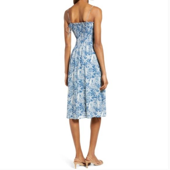 Reformation Sable Midi Dress - Bali - Picture 4 of 9